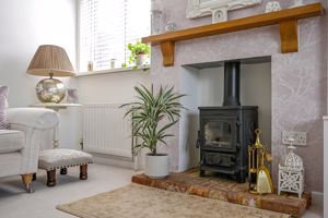 Lounge Log Burner- click for photo gallery